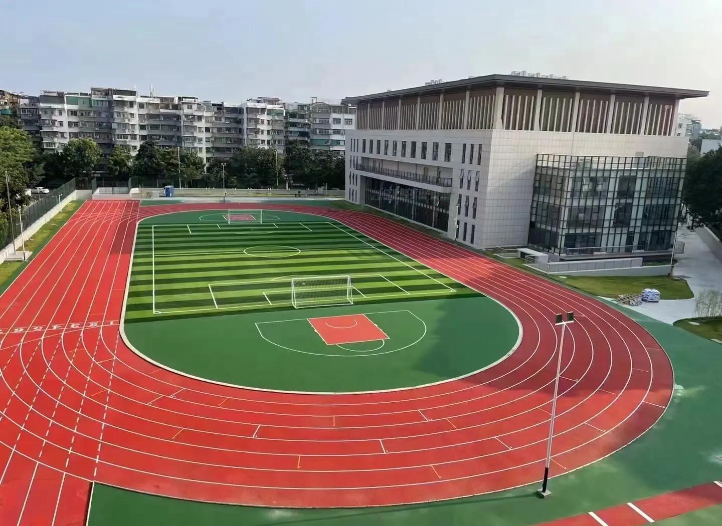 中山市橡胶跑道塑胶篮球场 - 一站式服务